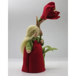 Amaryllis - Blumenkind - Jahreszeitentisch - Waldorf Art - Weihnachten - Winter - Art. Nr. WI2