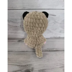 Amigurumi Kätzchen aus Plüschwolle, ca. 10 cm
