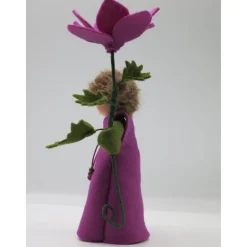 Anemone - Windröschen - Blumenkind - Jahreszeitentisch - Waldorf Art - Handgefertigte Blumenkinder - Sommer - Art.Nr.SO3