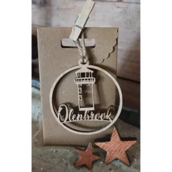 Anhänger aus Holz Altenbruch. Für Christbaum, Adventsgesteck oder einfach so