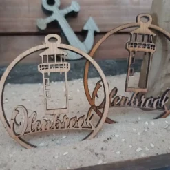 Anhänger aus Holz Altenbruch. Für Christbaum, Adventsgesteck oder einfach so