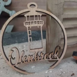 Anhänger aus Holz Altenbruch. Für Christbaum, Adventsgesteck oder einfach so