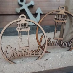 Anhänger aus Holz Altenbruch. Für Christbaum, Adventsgesteck oder einfach so