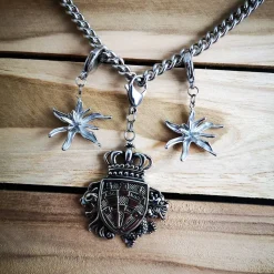 Anhänger für Charivari aus Edelstahl,Trachtenschmuck