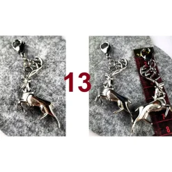 Anhänger für Charivari aus Edelstahl, Trachtenschmuck