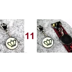 Anhänger für Charivari aus Edelstahl, Trachtenschmuck