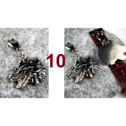 Anhänger für Charivari aus Edelstahl, Trachtenschmuck