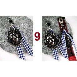 Anhänger für Charivari aus Edelstahl, Trachtenschmuck