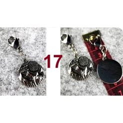 Anhänger für Charivari aus Edelstahl, Trachtenschmuck