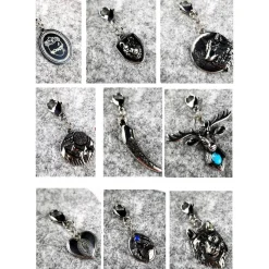 Anhänger für Charivari aus Edelstahl, Trachtenschmuck