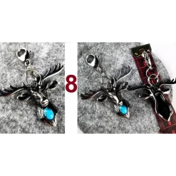 Anhänger für Charivari aus Edelstahl, Trachtenschmuck