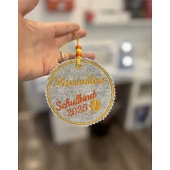 Anhänger für  Schultüte  zum Befestigen an der Schultüte zur Einschulung Schulranzen Tornister