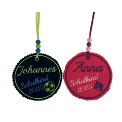 Anhänger für  Schultüte  zum Befestigen an der Schultüte zur Einschulung Schulranzen Tornister