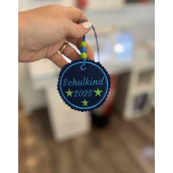 Anhänger für  Schultüte  zum Befestigen an der Schultüte zur Einschulung Schulranzen Tornister