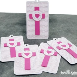 Anhänger Gastgeschenke Kommunion - Jesus hat ein Herz für mich -