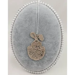 Anhänger Hase in Ei Sand