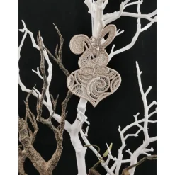 Anhänger Hase in Herz Sand