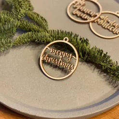 Anhänger "merry christmas"