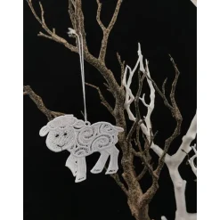 Anhänger Schaf Weiß