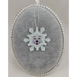 Anhänger Schneekristall