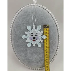 Anhänger Schneekristall