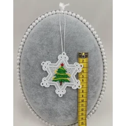 Anhänger Schneekristall Bäumchen