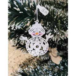 Anhänger Schneemann