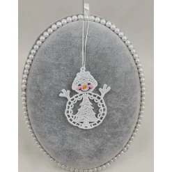 Anhänger Schneemann