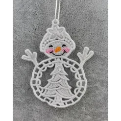 Anhänger Schneemann