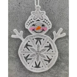 Anhänger Schneemann