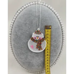 Anhänger Schneemann