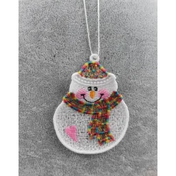 Anhänger Schneemann