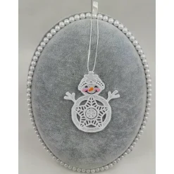 Anhänger Schneemann