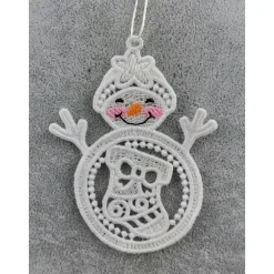 Anhänger Schneemann