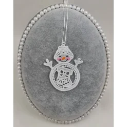 Anhänger Schneemann