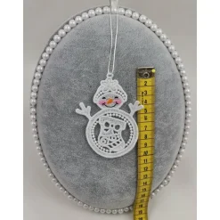 Anhänger Schneemann