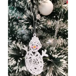 Anhänger Schneemann