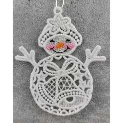 Anhänger Schneemann