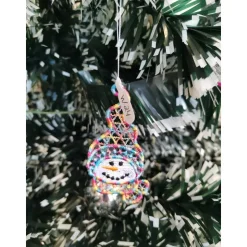 Anhänger Schneemannkopf