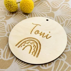 Anhänger Schultüte/Zuckertüte mit Namen und Wunschmotiv, Einschulung/Schulanfang