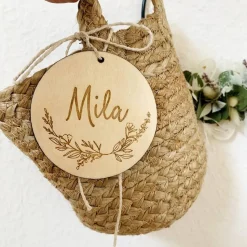 Anhänger Schultüte/Zuckertüte mit Namen und Wunschmotiv, Einschulung/Schulanfang