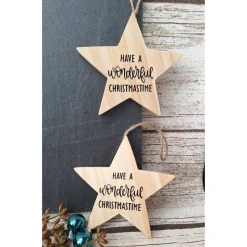 Anhänger Weihnachtsstern ~ Holzstern ~ Deko Stern ~ Weihnachtsdeko