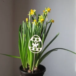 Anhänger-Ei Schmetterling Sibylle aus Holz