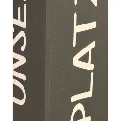 Ankerplatz Poller – Maritime Holzsäule mit Anker, Geschenk zur Hochzeit & Einzug, Küstendeko 10x10x60