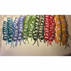 Anstecker-Namensschild-Gästebrosche-Platzkarte-Gastgeschenk-Hochzeit, Herz, Filz, Wunschbeschriftung