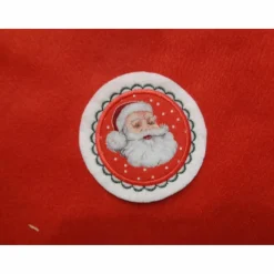 Applikation  Aufnäher   Applikation/Aufnäher Nikolaus Button