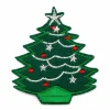 Applikation Bügelbild Tannenbaum Weihnachen 8x7 cm