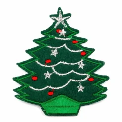 Applikation Bügelbild Tannenbaum Weihnachen 8x7 cm