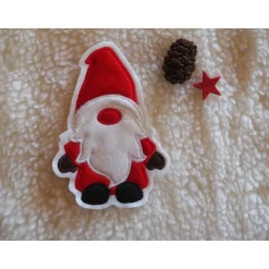 Applikation süsser Wichtel, Gnom, Zwerg,  als 2 tlg. Set mit Baum oder einzeln