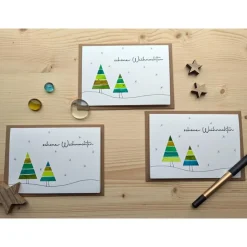 Aquarell Weihnachtskarte 